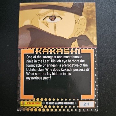 2002 Panini Naruto: Ninja Ranks Kakashi #21 CCG TCG MP