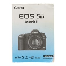 Canon EOS 5D Mark II User Manual German Language Instruction