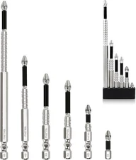 High Magnetic Screwdriver Drill Bits Set, Hexagonal Shank Anti Slip, Electric Sc