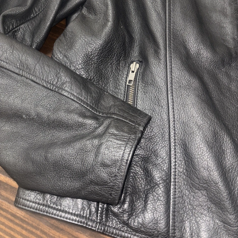 Chaqueta de montar de cuero para motocicleta Harley Davidson ROSA rara - para mujer 2XL Foto 4 de 4