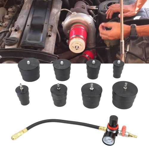 Turbo System Leakage Tester Boost Leak Air Pressure Leak Test Kit 1.38''-3.54'' - Picture 6 of 7