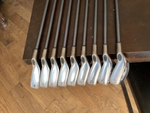 Callaway Hawk Eye VFT Iron Set 4-5-6-7-8-9-PW-AW &SW Gems 55 Ladies Flex RH
