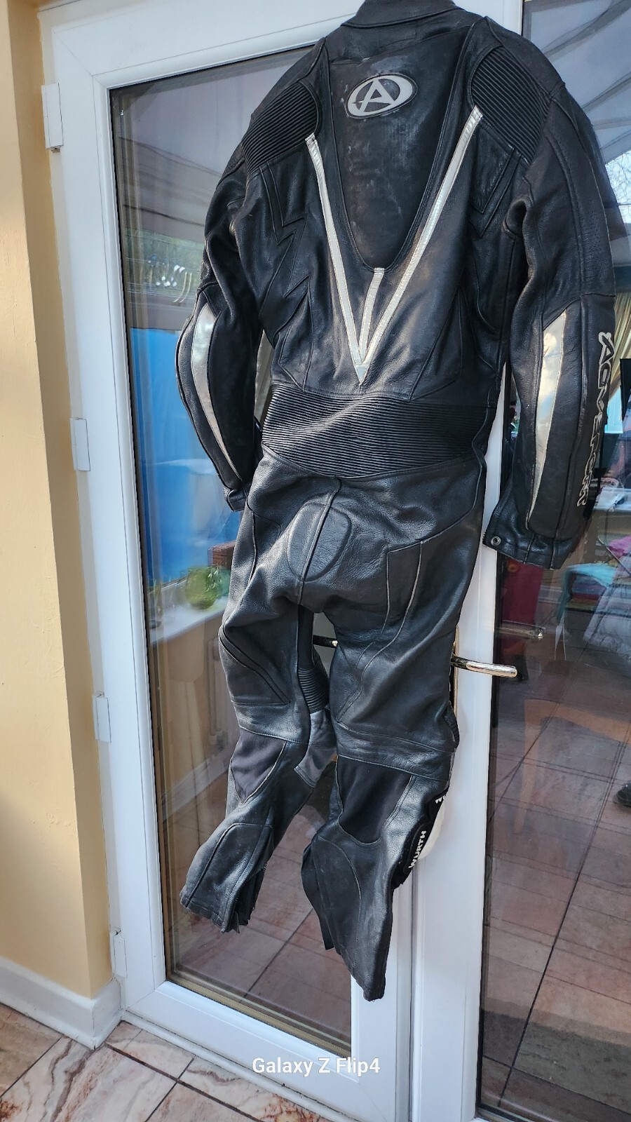 Motorcycle All In One Leather One Piece Suit. AGV Sport. Brand. eBay