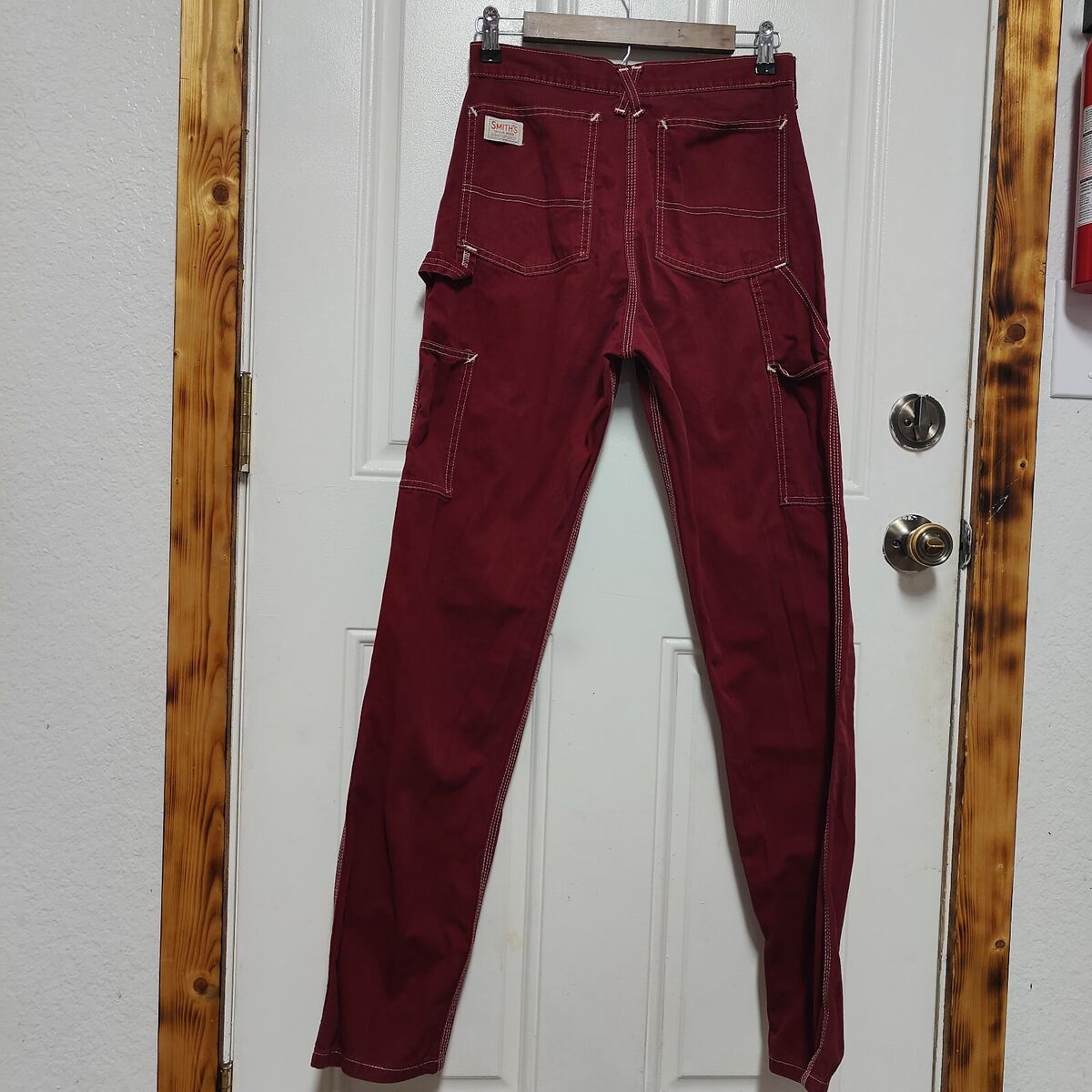 Vtg 50s 60s Smith's Tailor Made Mens 27x32 Sanforized Cotton Vtg 50s 60s Smith's Tailor Made Mens 27x32 Sanforized Cotton