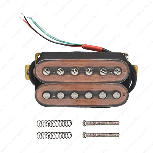 Guitar Humbucker Passive Pickup Neck & Bridge 50mm 52mm Ceramic Magnet 16 Color