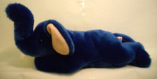 Ty Beanie Buddy Blue Elephant 15 Inch Stuffed Toy 1998 (No Hang Tags)