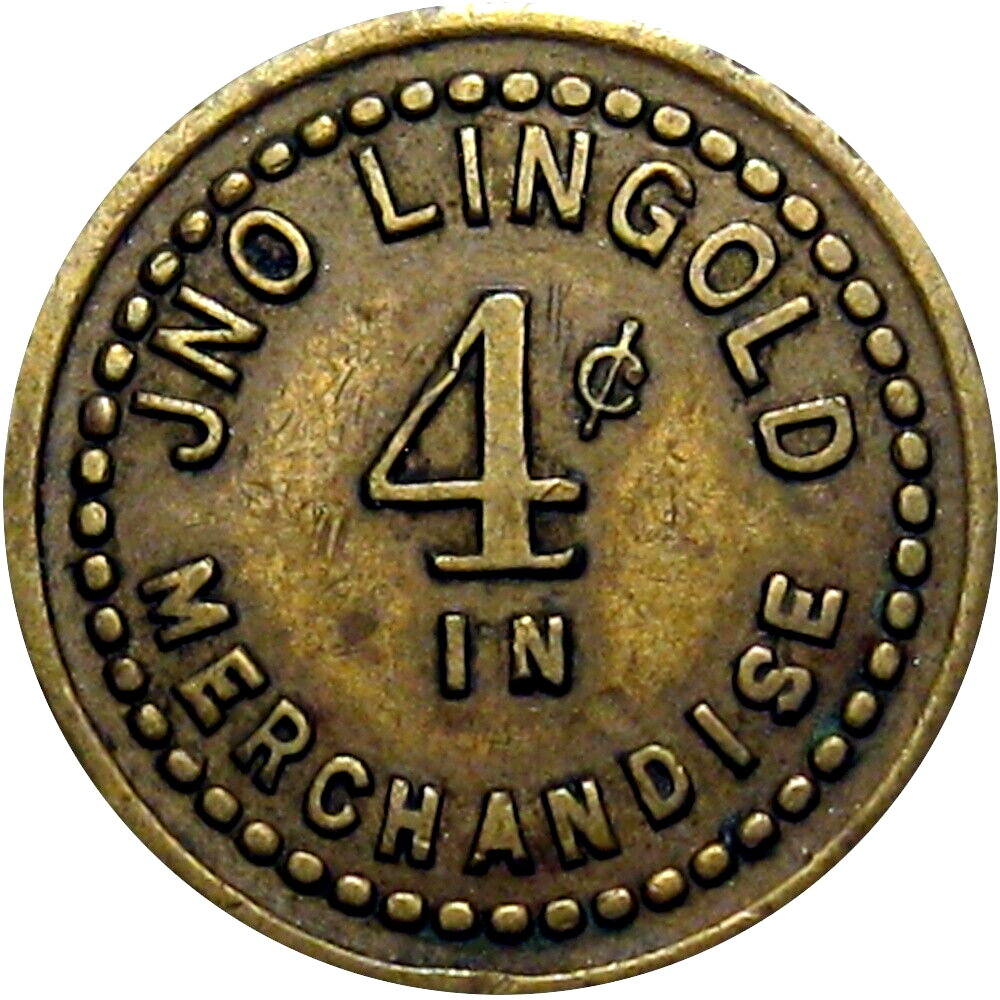Avinger Texas R9 Lumber Scrip Good For Token Jno Lingold 4 Cents eBay