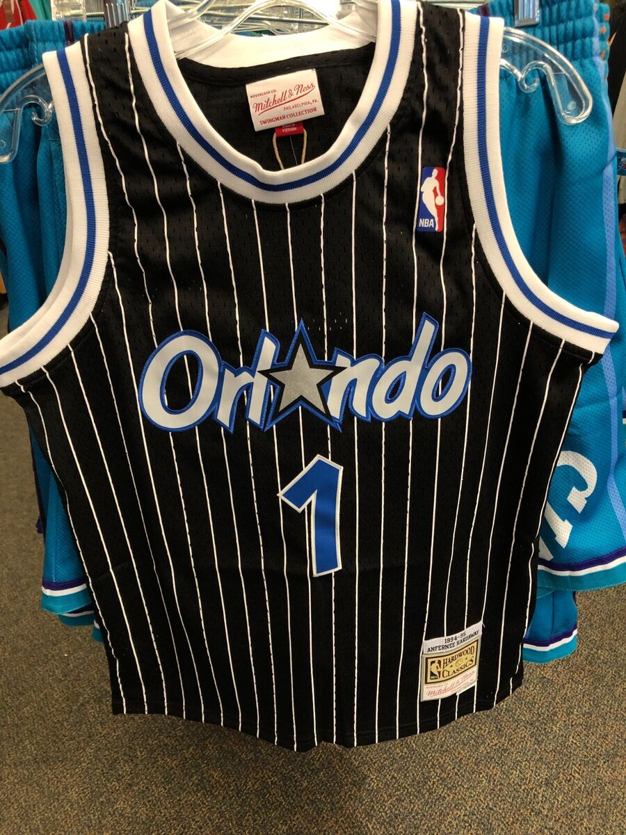 Penny Hardaway Orlando Magic Mitchell & Ness Hardwood Classics Swingman  Jersey - Black