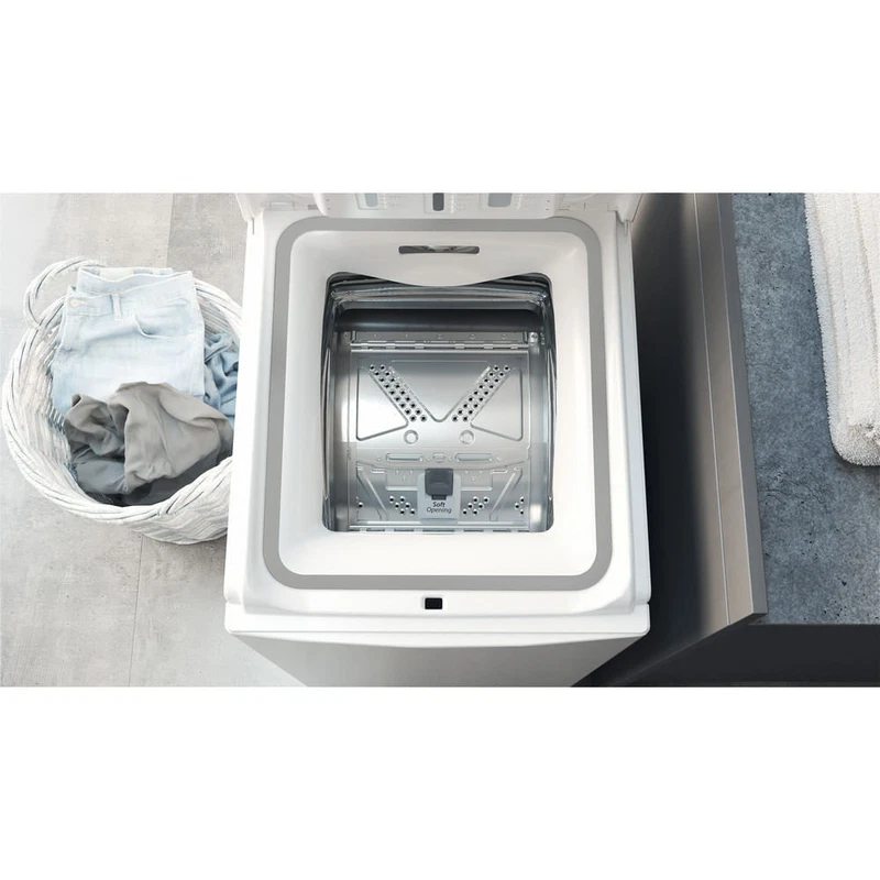 Lavatrice Carica dall'Alto Hotpoint WMTF 624U IT 6 Kg 1200 giri Classe C, fotografia 8 di 10