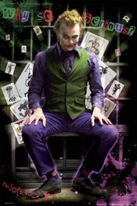 BATMAN THE DARK KNIGHT ~ JOKER JAIL 24x36 MOVIE POSTER Heath Ledger Nolan | eBay