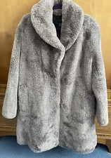 Faux Fur Winter Coat Size 18