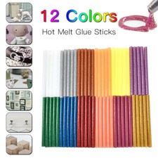 60pcs Multi Colour Hot Melt Glue Sticks Glitter For Electric Glue Craft DIY