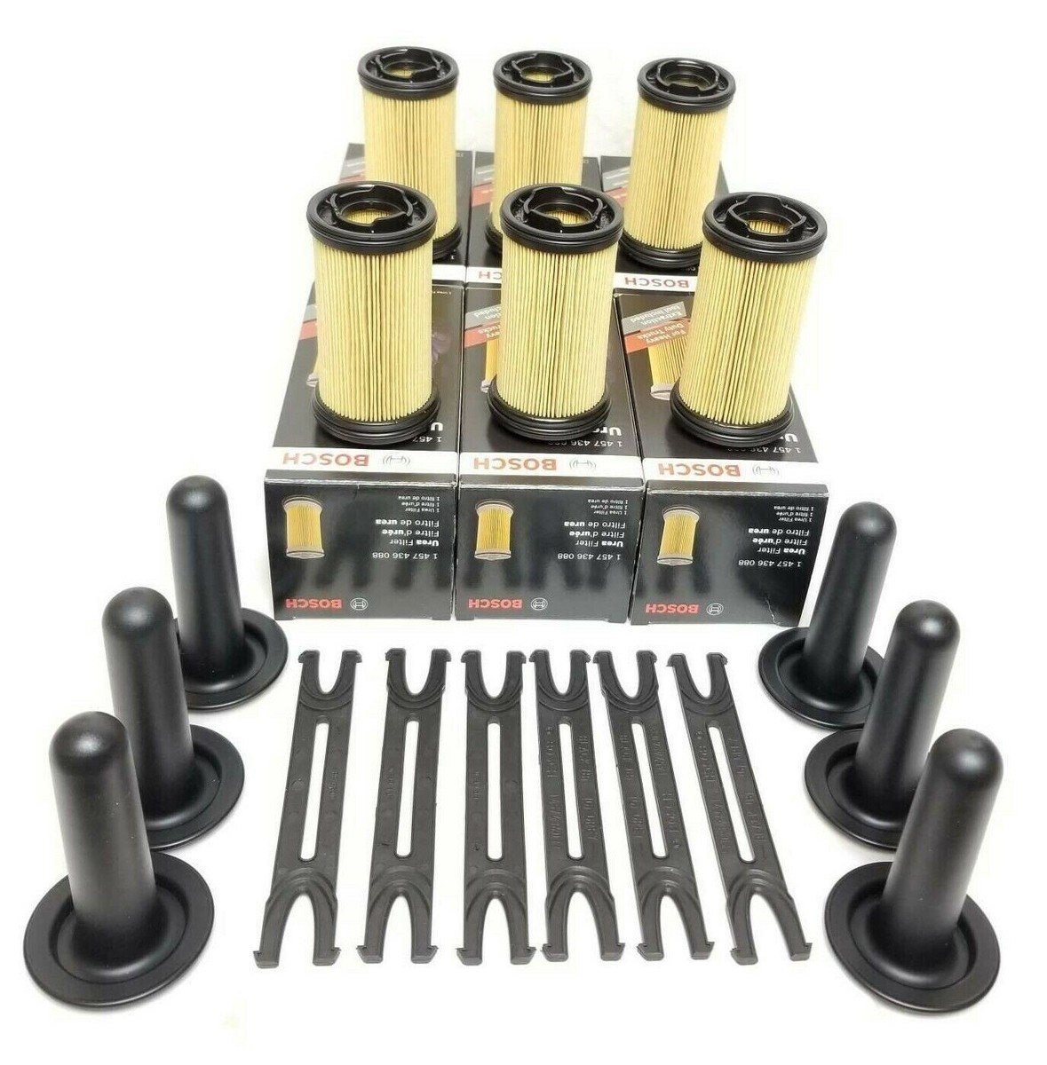 6) SIX Bosch UREA Filter 1457436088 D6033 For Diesel Medium
