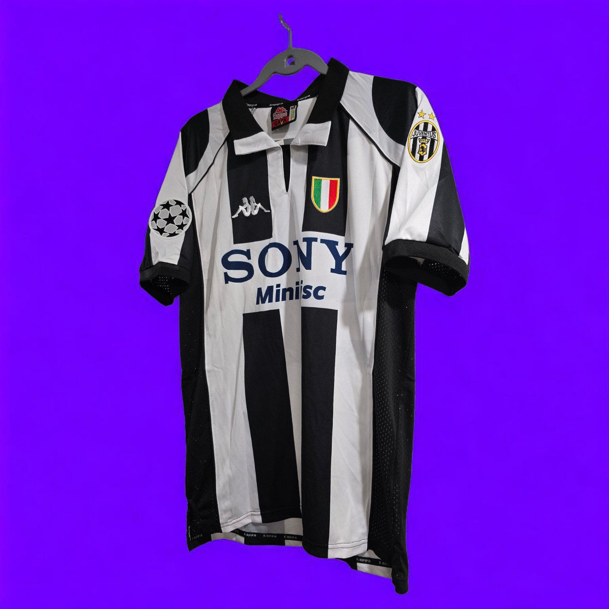 JUVENTUS FC 97-98 Home - UEFA - Football Soccer - DEL PIERO