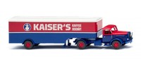 Wiking 1:87 H0 051328 Henschel Koffersattelzug Neu Und Ovp