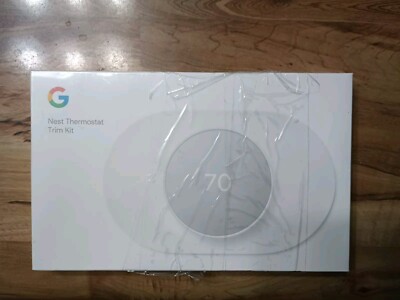 Google Nest Thermostat Trim Kit, GZZN7, Snow