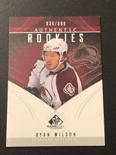2009-10 SP Game Used Edition Authentic Rookies /699 Ryan Wilson #118 Rookie RC