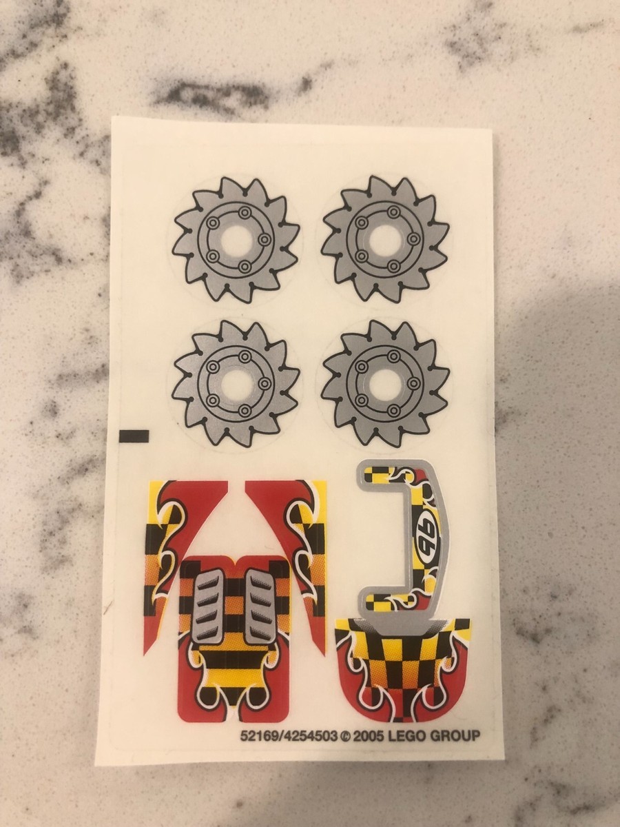 LEGO STICKER SHEET for 8648 Buzz Saw, New & Genuine | eBay