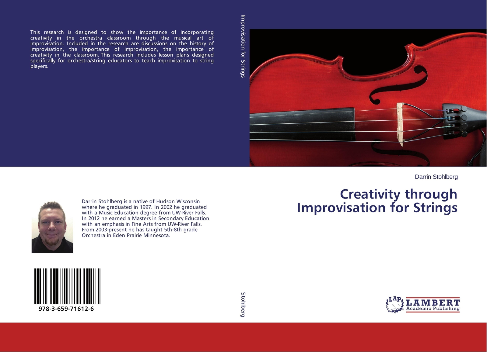 Thumbnail - Darrin Stohlberg | Creativity Through Improvisation For Strings |