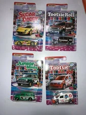 Matchbox Sweet Rides LOT OF 4, SUGAR Daddy, junior mints, tootsie roll