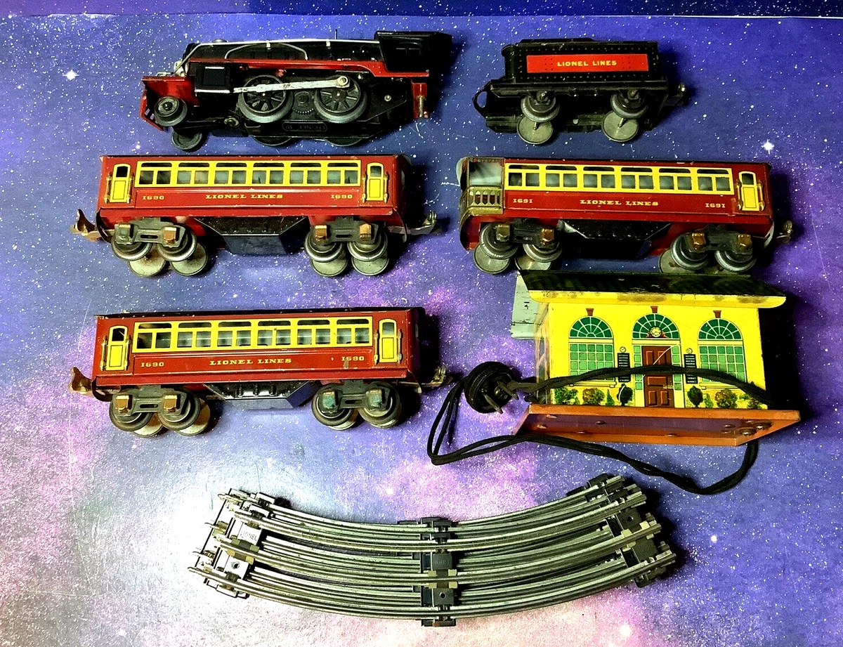 Lionel JR Prewar 1056 E Passenger Set In Original Box Insert. eBay