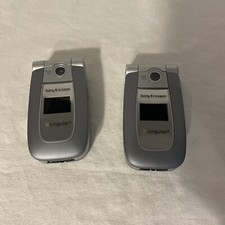 Sony Ericsson Cingular Cell Phones Lot 2 Untested