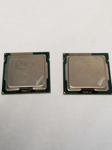 lot of 2 Intel Core i3-2125 3.30GHz Dual Core CPU Processor SR0AY LGA1155 Socket - Picture 1 of 2