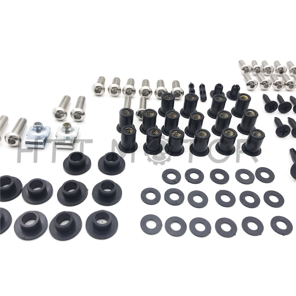 Complete Fairing Bolt Kit Body Screws For Honda CBR954RR 20022003 Stainless eBay