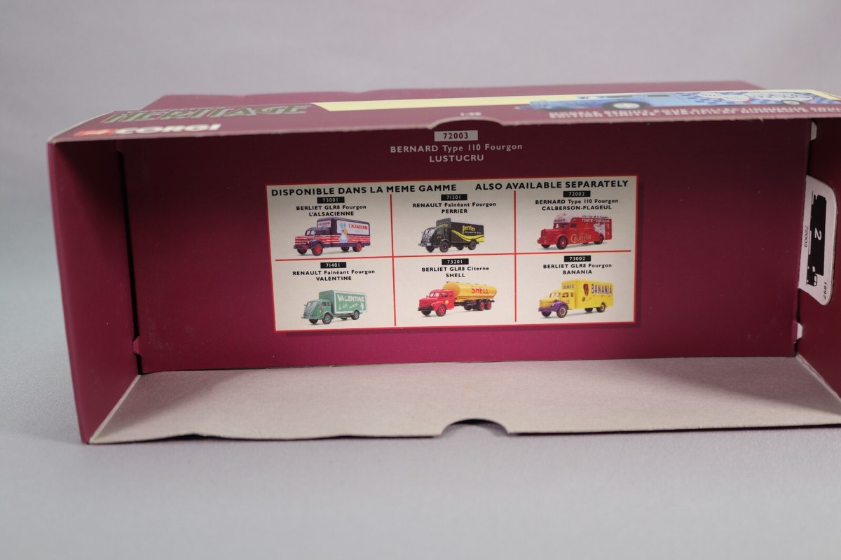 Fourgons miniatures 1:50 Berliet