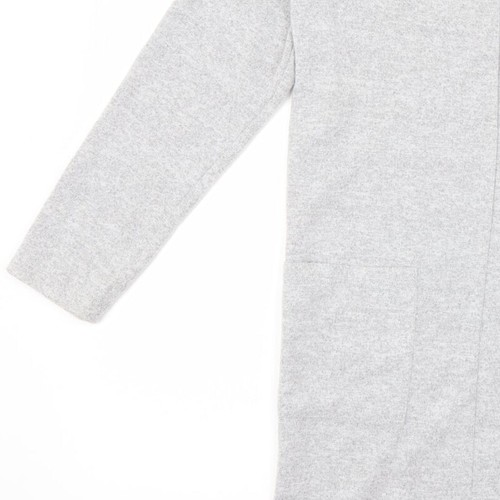 George Womens Grey V-Neck Polyester Blend Cape Jumper Size 12 - Picture 12 of 12
