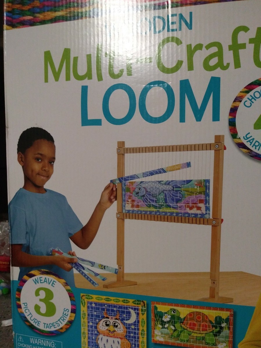 Melissa Doug Wooden Multicraft Loom