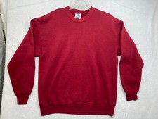 Vintage Jerzees Sweatshirt Mens XL Blank Crewneck USA Made