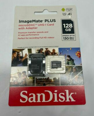 SanDisk – ImageMate Plus MicroSDXC UHS-I Card W/ Adapter