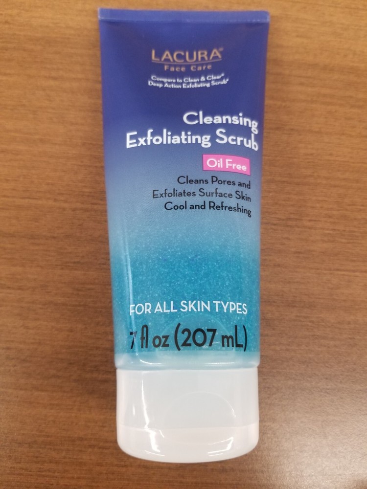 LACURA Cleansing Exfoliating Scrub Face Care 7fl oz(207ml) Oil Free