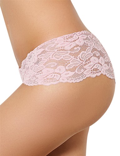 Französische Damen-Slips mit Blumenmuster und Spitze Tanga frech brasilianische Slips Höschen - Bild 52 von 67