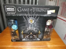 MEGA CONSTRUX BLACK SERIES GAME OF THRONES THE IRON THRONE GKM68 NIB 2019