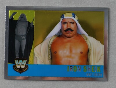 The Iron Sheik WWE Pro Wrestling Trading Card Topps WWF HOF Legend