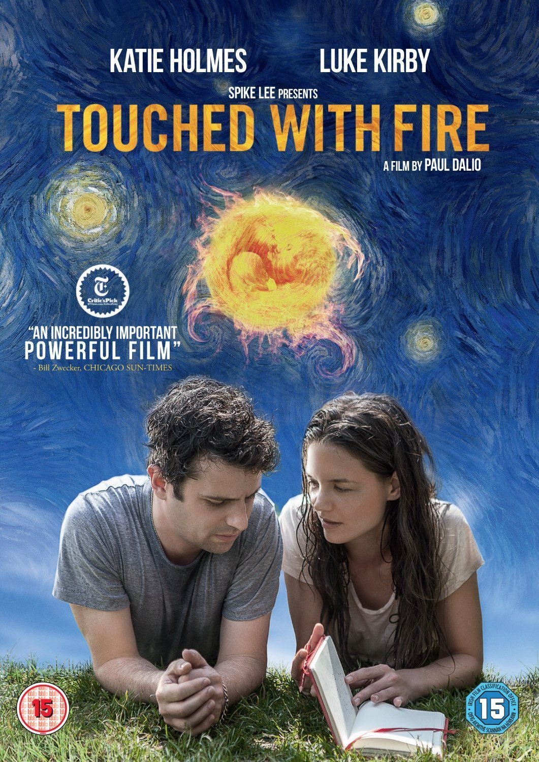 Touched With Fire (DVD) Katie Holmes Luke Kirby Christine Lahti Griffin Dunne