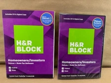 H&R Block Tax Software Deluxe and State 2019 for PC, Mac - 133660819