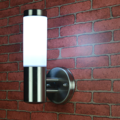LUMINTURS LED Outdoor Wall Light – 3W/5W/7W, Stainless Steel, Waterproof IP54, E27