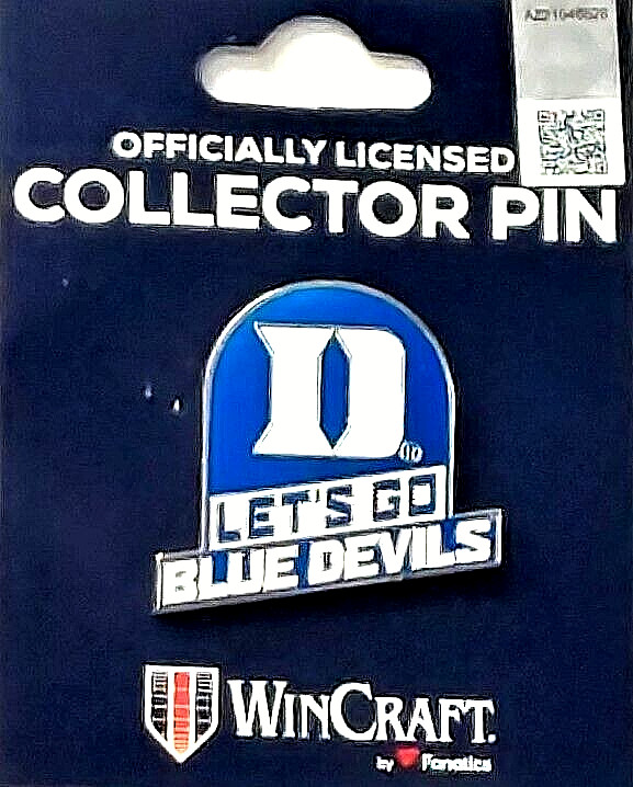 Duke Blue Devils Mascot Collectible Pin Wincraft Fanatics