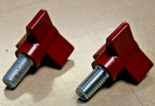 Qty 2 Ammco 6854 Red Tri-Wing Knob for 3000, 4000 & 4100 Brake Lathe