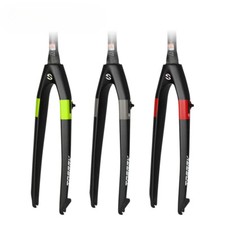 Forcella rigida MTB carbonio tubo conico/dritto freno a disco forcella rigida 26/27,5/29er