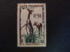Côte française des Somalis, colonie 1958 - YT n° 289 neuf**/MNH - Animaux
