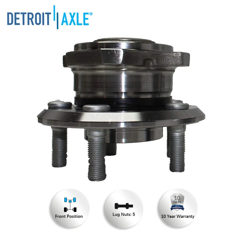 AWD Front Wheel Bearing and Hub Assembly for Dodge Charger Magnum Chrysler 300 - Изображение 4 из 4