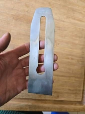 Vintage Stanley Wood Plane Iron Cutter 2  inch (ref a)