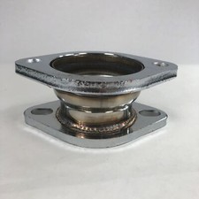 2.5to 3 2-bolt Exhaust Flange Conversion Adapter Straight Stainless Steel