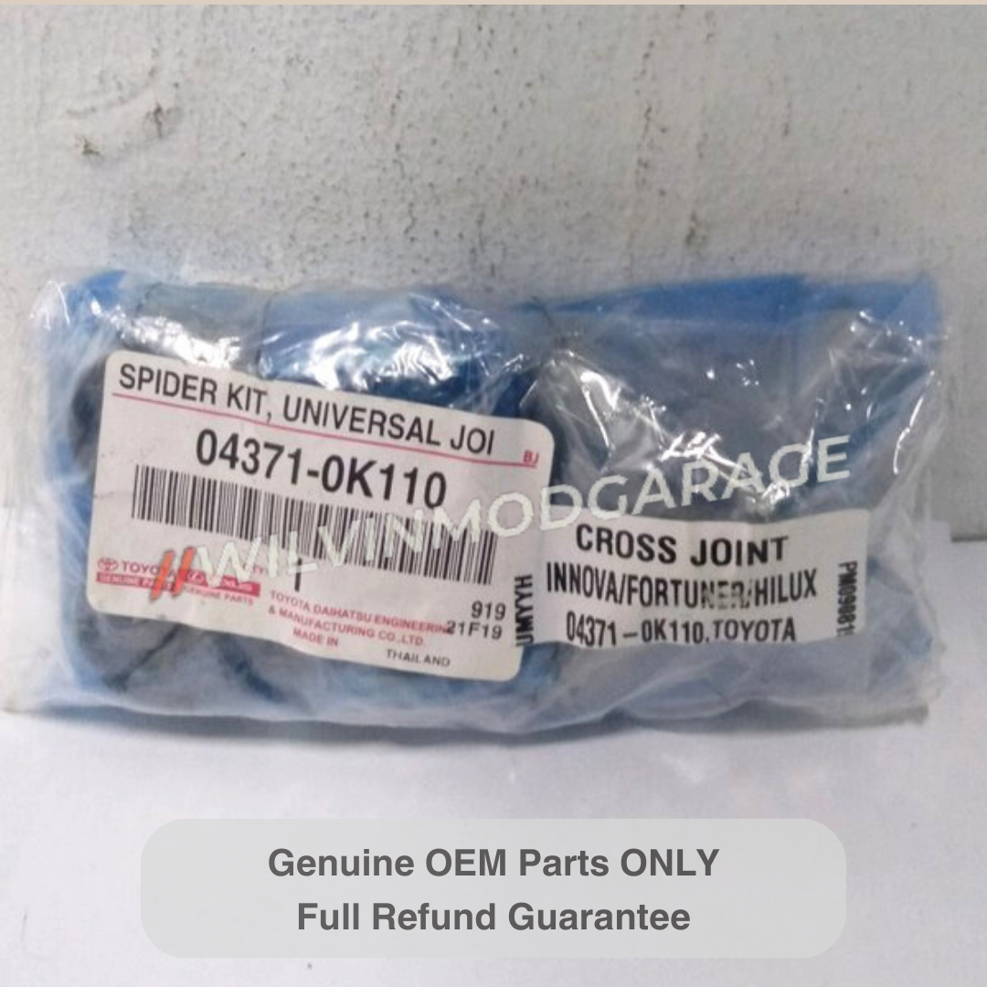 Genuine OEM U Joint Spider Kit 04371-0K110 Fits 02-25 Toyota