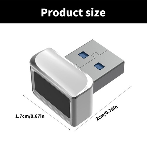 Quick and Accurate Authentication USB Fingerprint Key Reader Secure Logins - Afbeelding 8 van 8