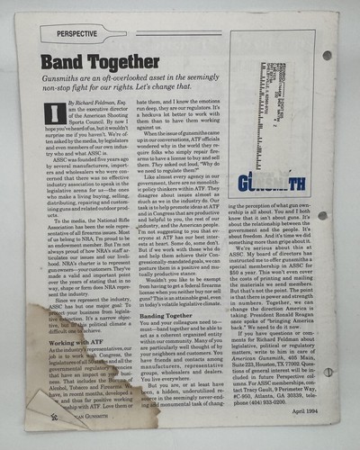 American Gunsmith Magazine Vol 9 No 4 April 1994 - Magazine Repair, Astra .357 - Picture 2 of 2